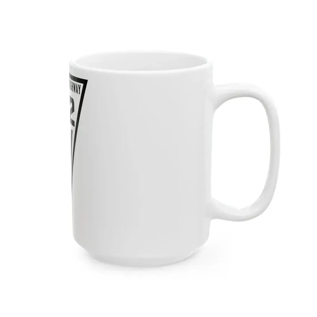WIS 102 1919 (Wisconsin) (Road Sign) White Coffee Mug - Go Mug Yourself