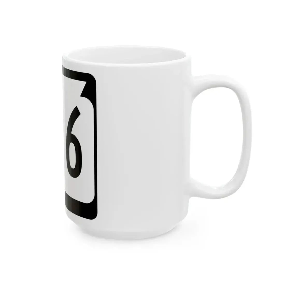 WIS 106 (Wisconsin) (Road Sign) White Coffee Mug - Go Mug Yourself