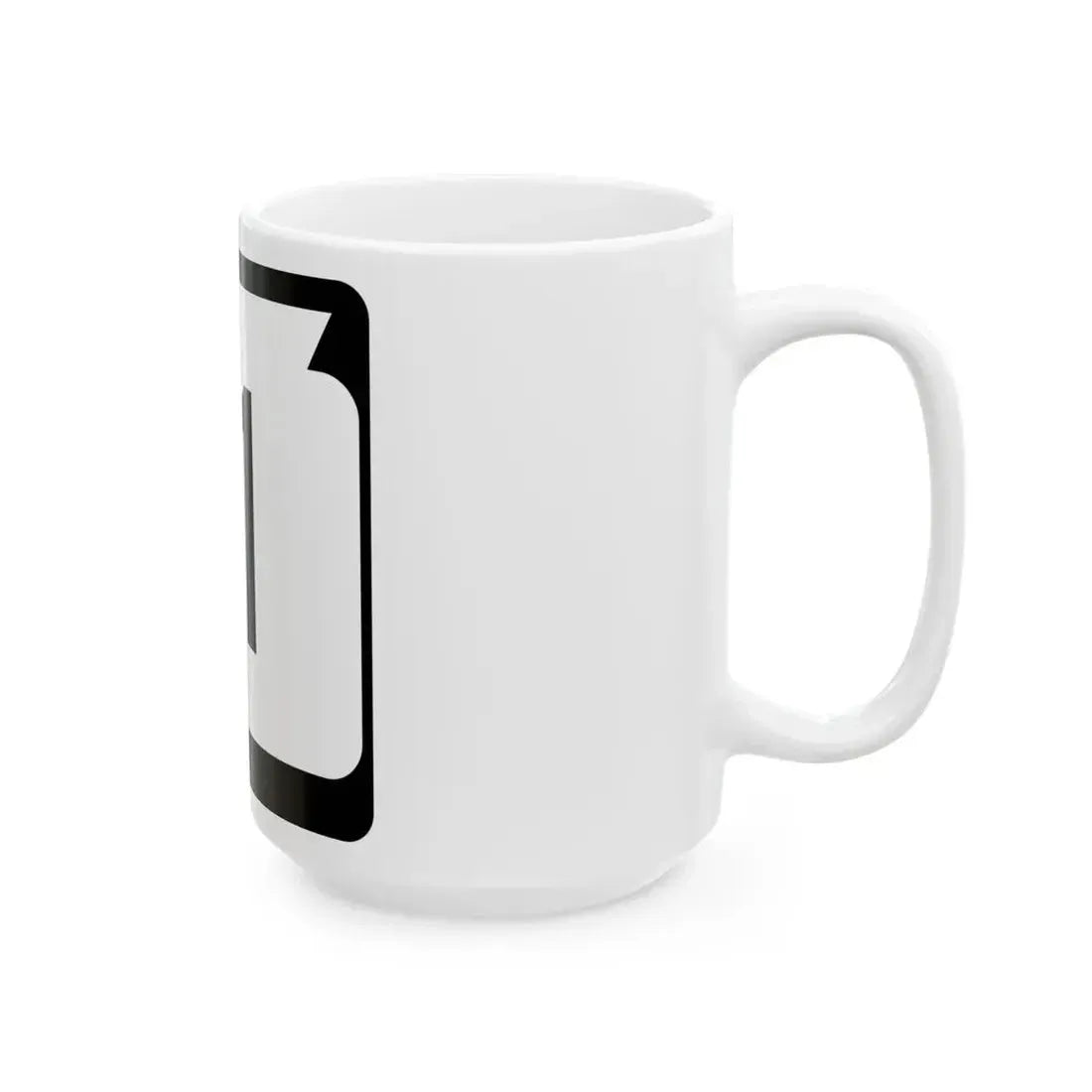 WIS 11 (Wisconsin) (Road Sign) White Coffee Mug - Go Mug Yourself