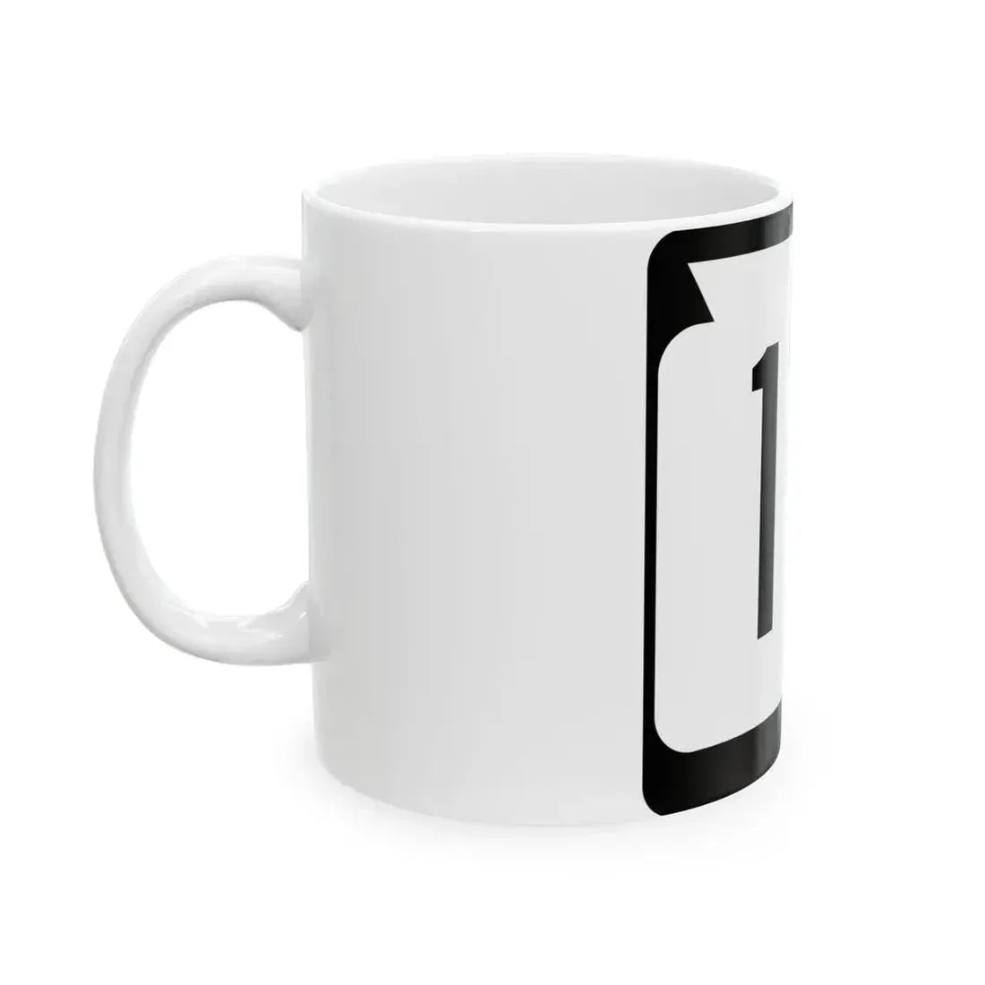 WIS 111 (Wisconsin) (Road Sign) White Coffee Mug - Go Mug Yourself