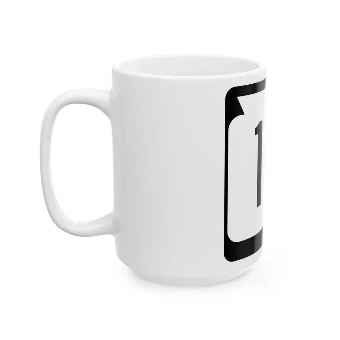 WIS 111 (Wisconsin) (Road Sign) White Coffee Mug - Go Mug Yourself