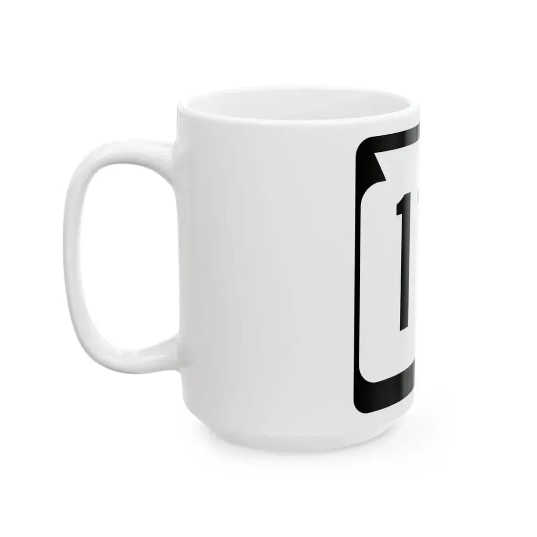 WIS 112 (Wisconsin) (Road Sign) White Coffee Mug - Go Mug Yourself