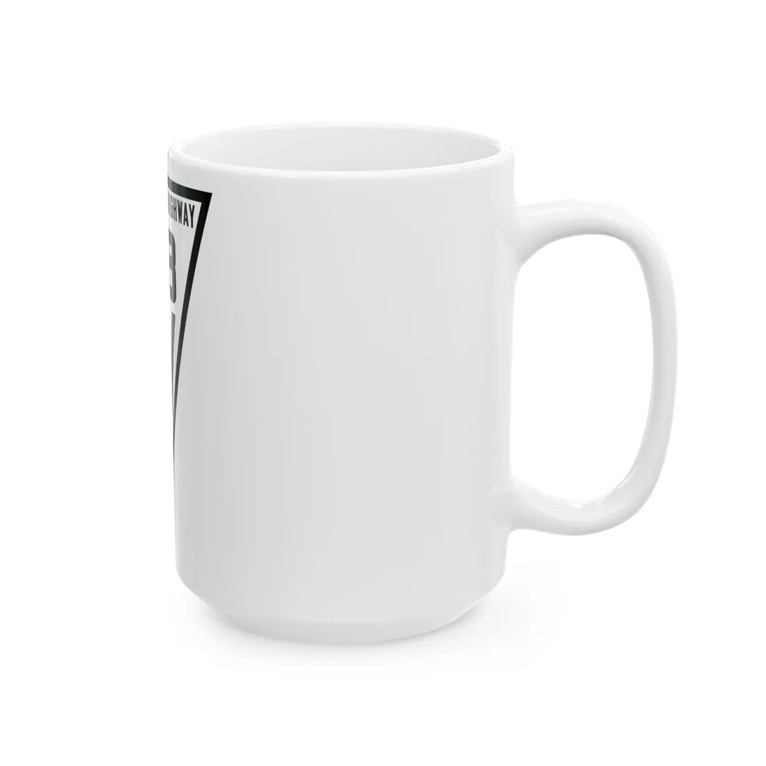 WIS 118 1919 (Wisconsin) (Road Sign) White Coffee Mug - Go Mug Yourself