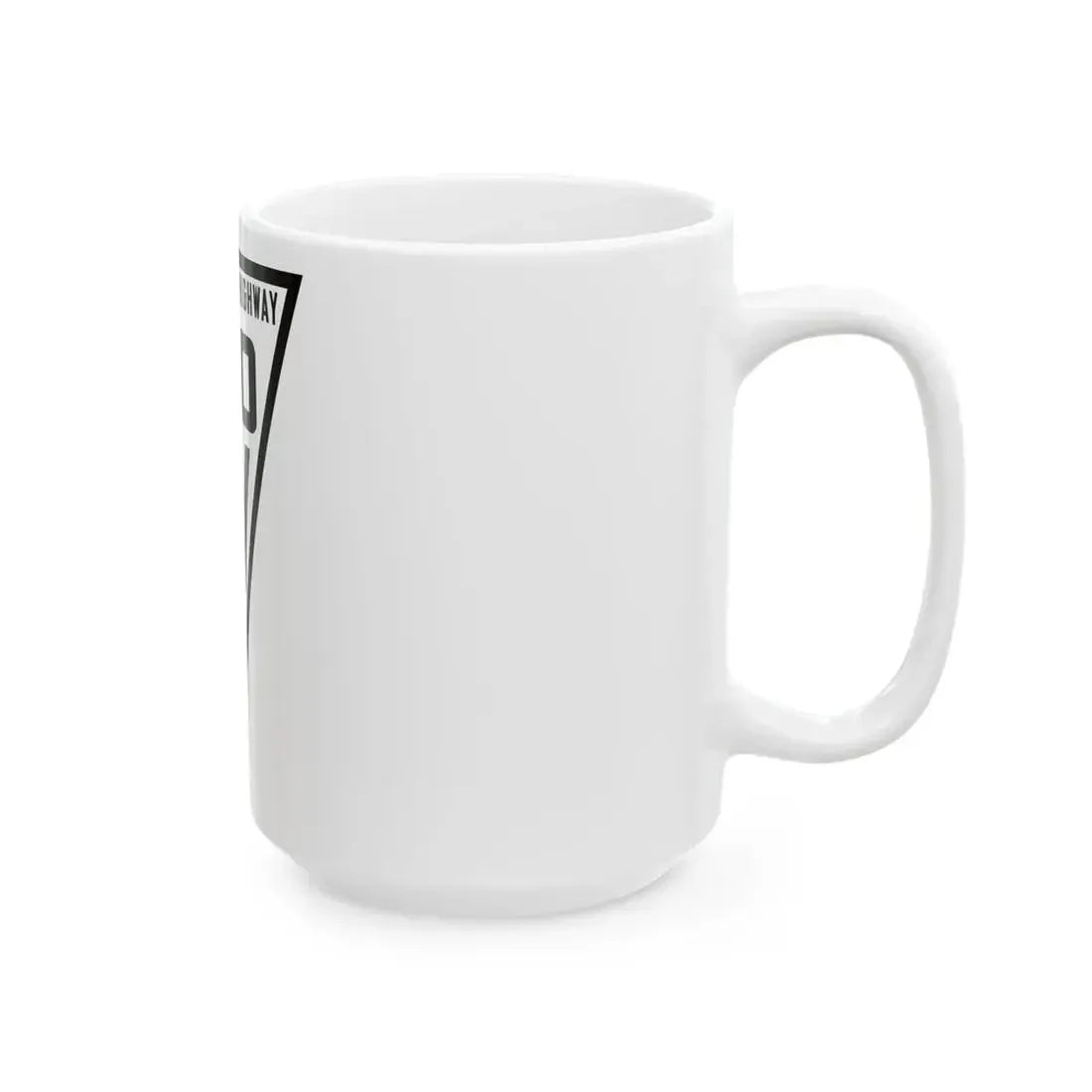 WIS 120 1919 (Wisconsin) (Road Sign) White Coffee Mug - Go Mug Yourself