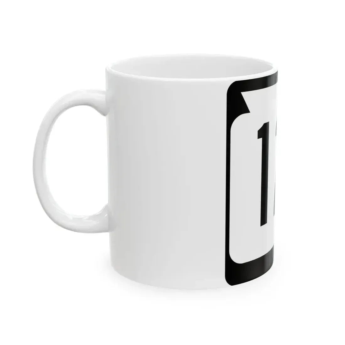 WIS 121 (Wisconsin) (Road Sign) White Coffee Mug - Go Mug Yourself