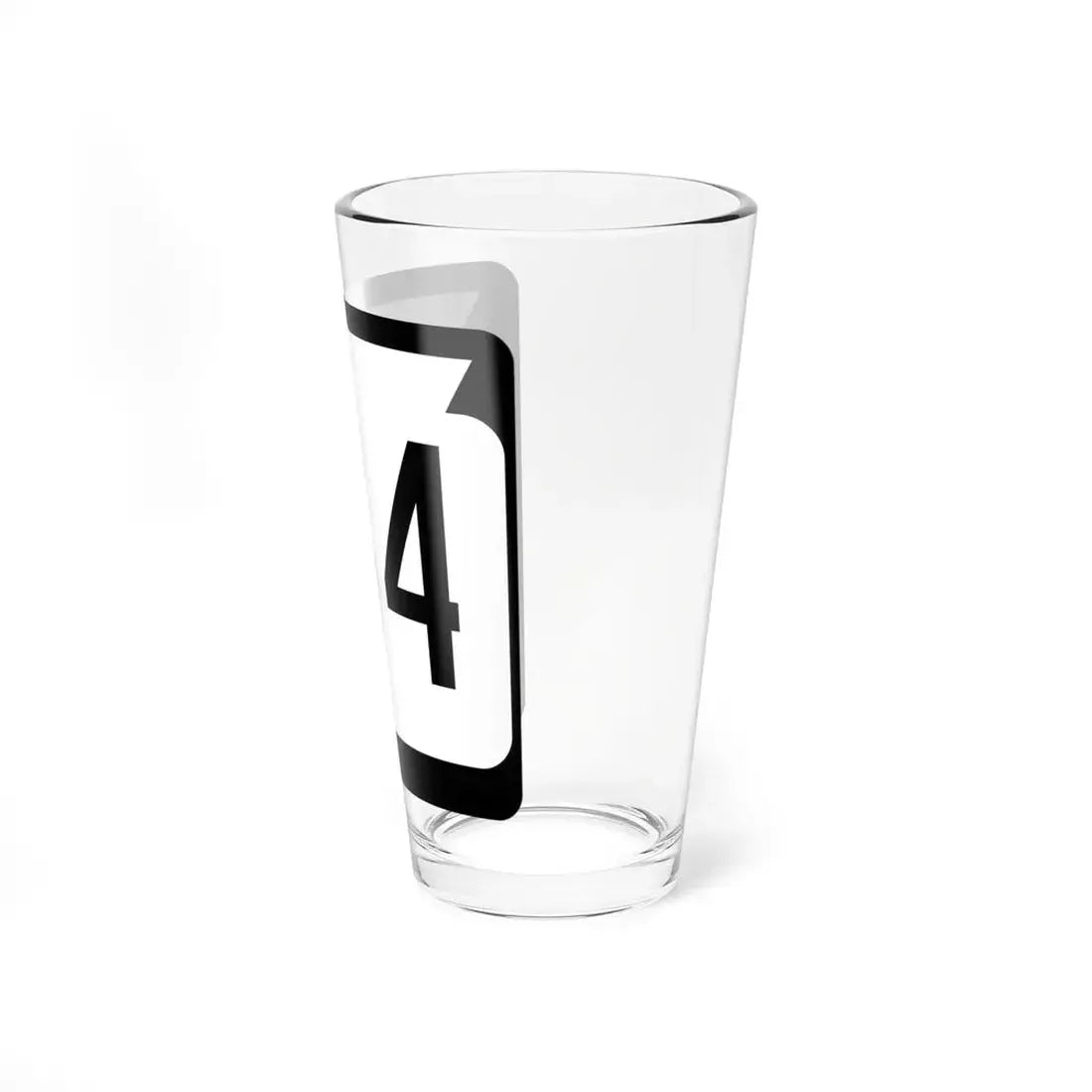 WIS 134 (Wisconsin) (Road Sign) Pint Glss 16oz - Go Mug Yourself