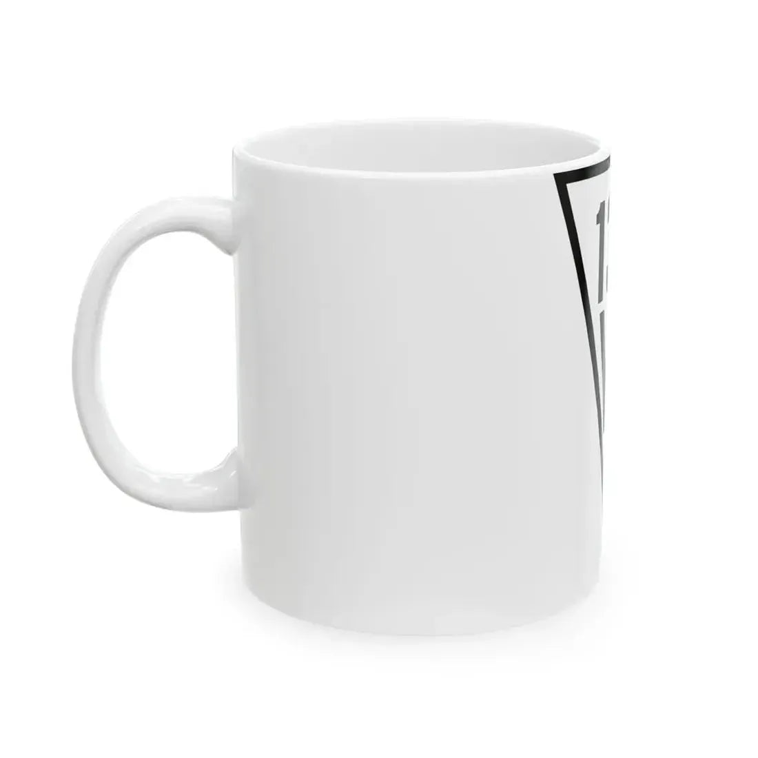 WIS 136 1927 (Wisconsin) (Road Sign) White Coffee Mug - Go Mug Yourself