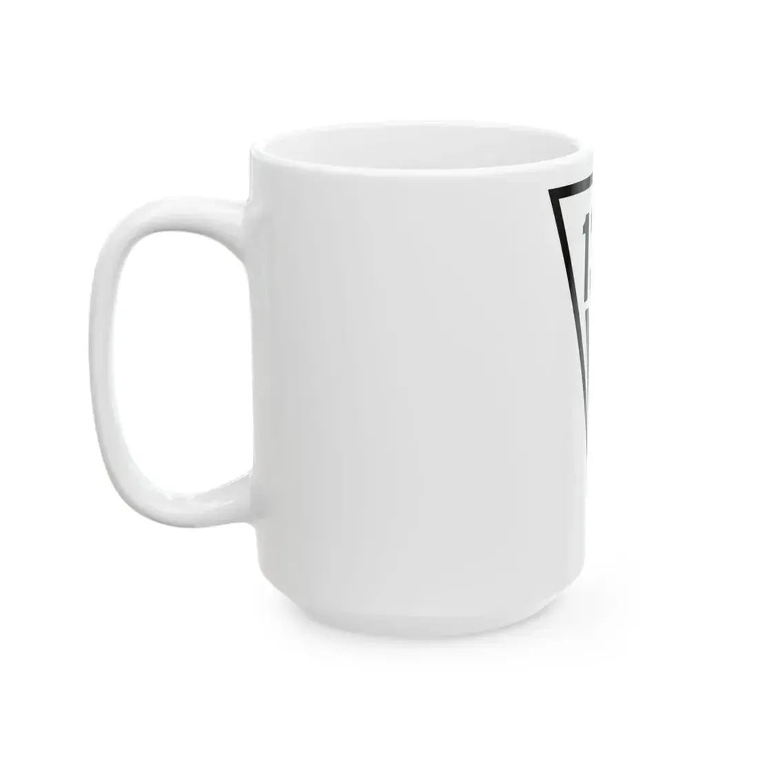 WIS 136 1927 (Wisconsin) (Road Sign) White Coffee Mug - Go Mug Yourself