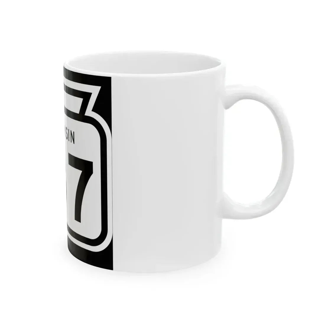 WIS 137 1958 (Wisconsin) (Road Sign) White Coffee Mug - Go Mug Yourself