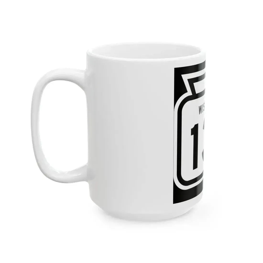 WIS 137 1958 (Wisconsin) (Road Sign) White Coffee Mug - Go Mug Yourself