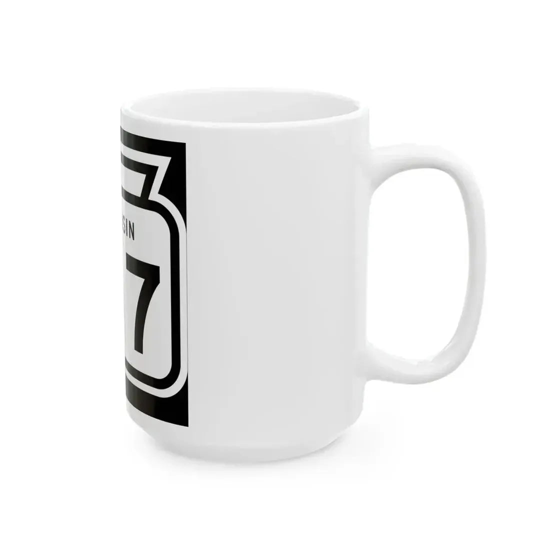 WIS 137 1958 (Wisconsin) (Road Sign) White Coffee Mug - Go Mug Yourself
