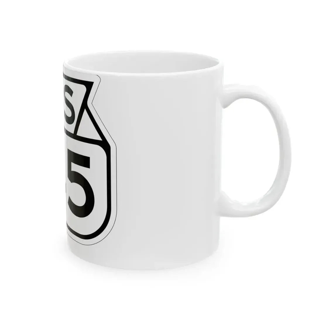 WIS 145 1949 (Wisconsin) (Road Sign) White Coffee Mug - Go Mug Yourself