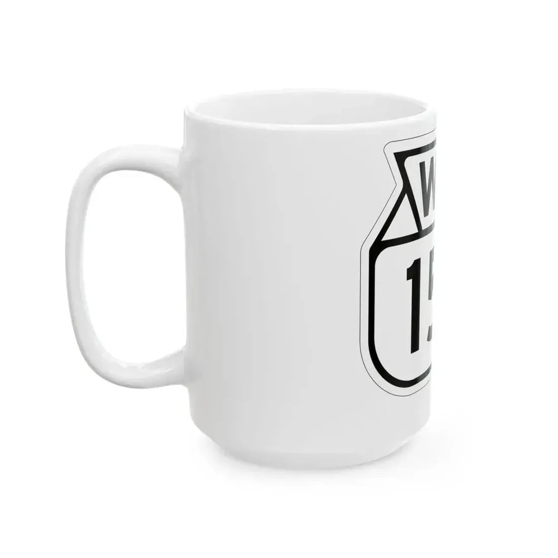 WIS 152 1949 (Wisconsin) (Road Sign) White Coffee Mug - Go Mug Yourself
