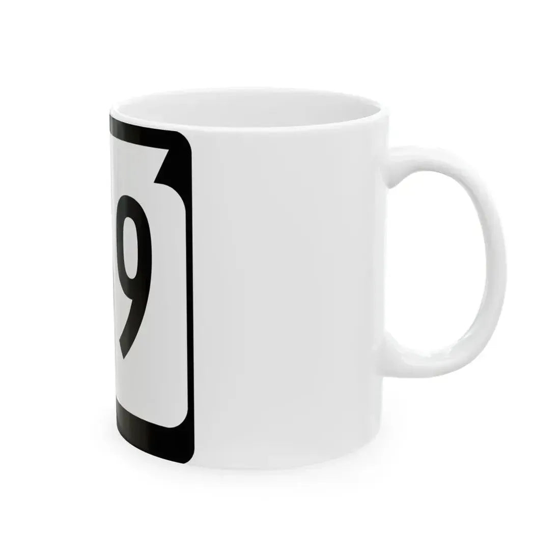 WIS 159 (Wisconsin) (Road Sign) White Coffee Mug - Go Mug Yourself