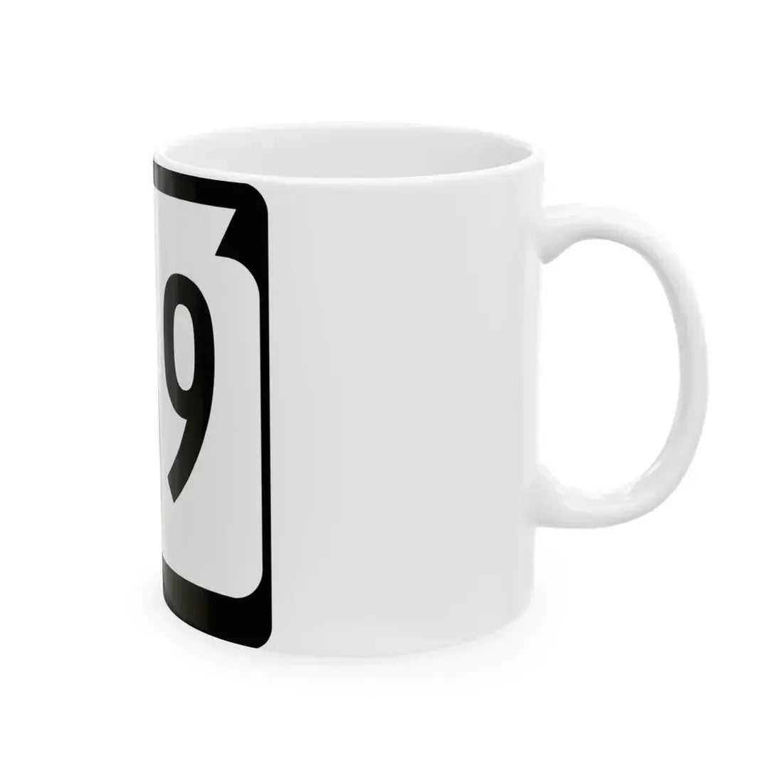 WIS 169 (Wisconsin) (Road Sign) White Coffee Mug - Go Mug Yourself