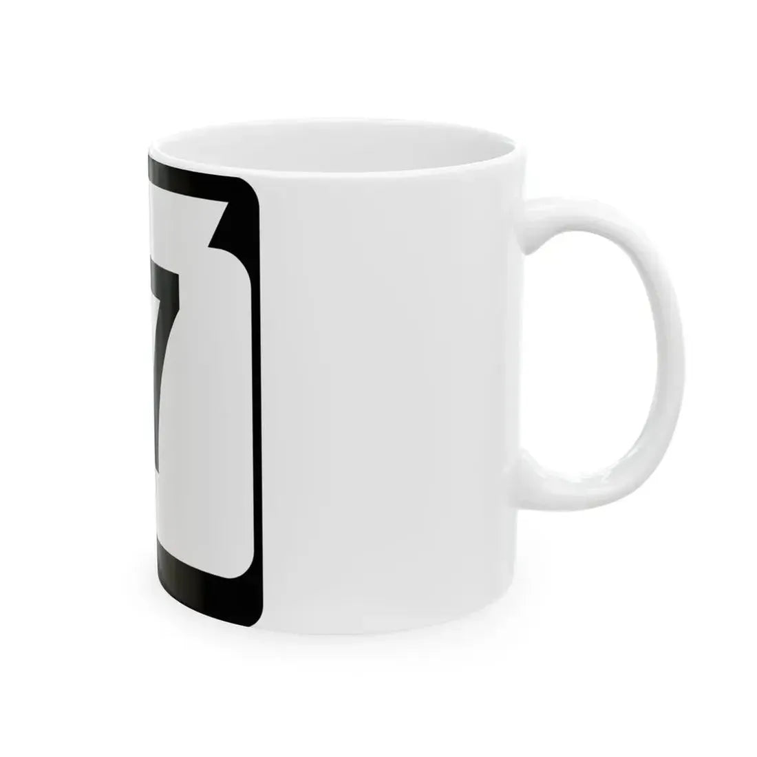 WIS 17 (Wisconsin) (Road Sign) White Coffee Mug - Go Mug Yourself