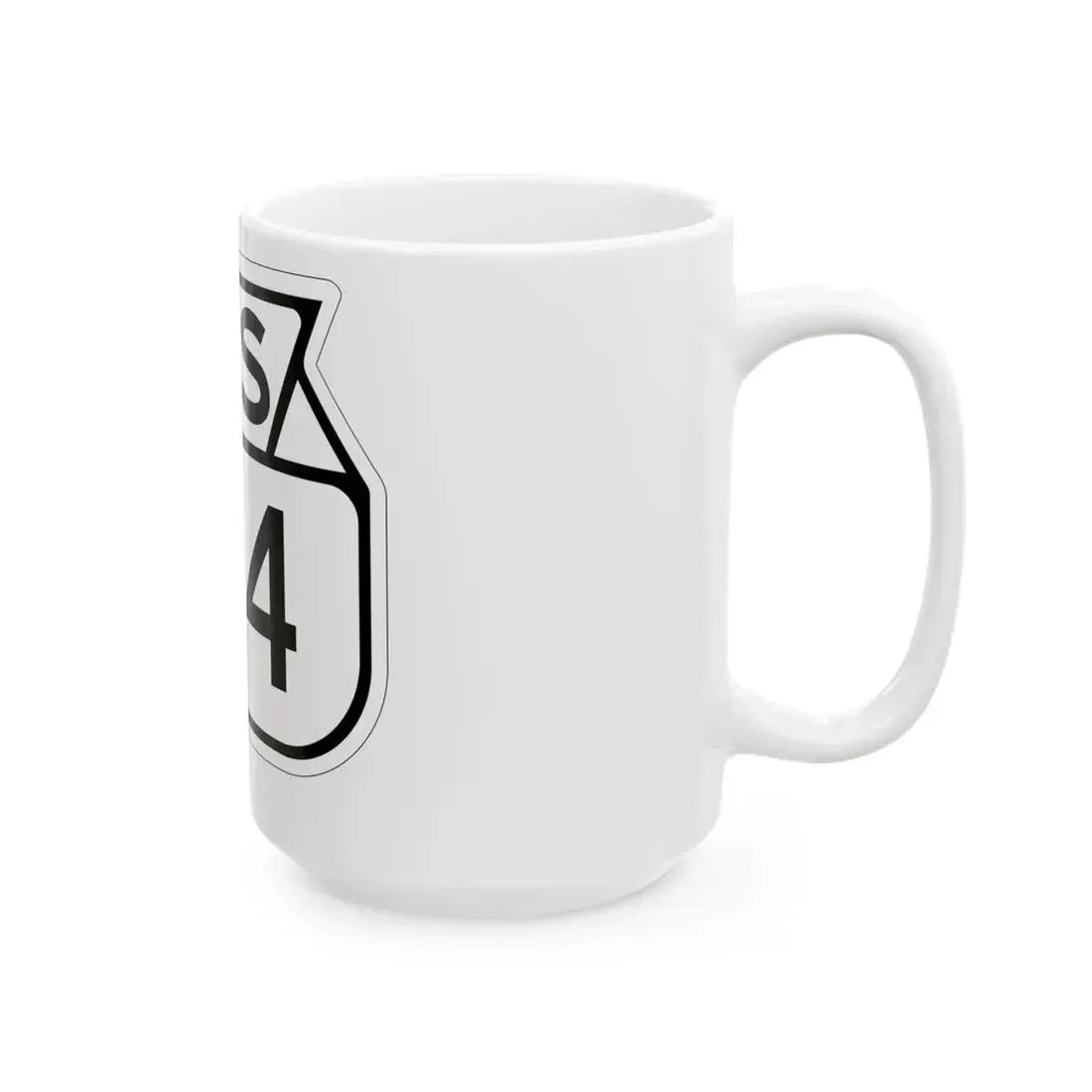 WIS 194 1949 (Wisconsin) (Road Sign) White Coffee Mug - Go Mug Yourself