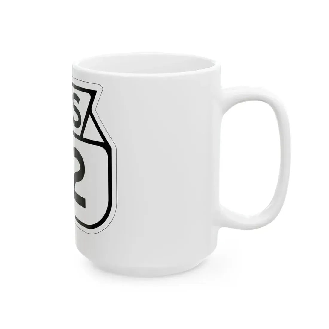 WIS 32 1949 (Wisconsin) (Road Sign) White Coffee Mug - Go Mug Yourself