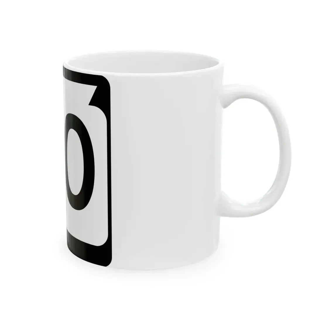 WIS 40 (Wisconsin) (Road Sign) White Coffee Mug - Go Mug Yourself