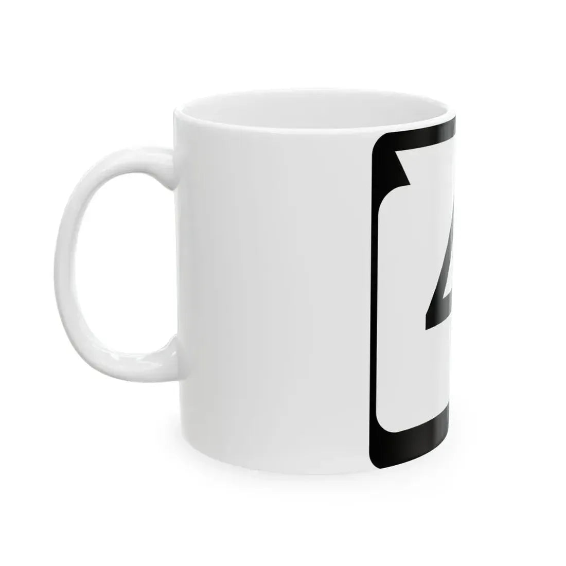 WIS 41 (Wisconsin) (Road Sign) White Coffee Mug - Go Mug Yourself