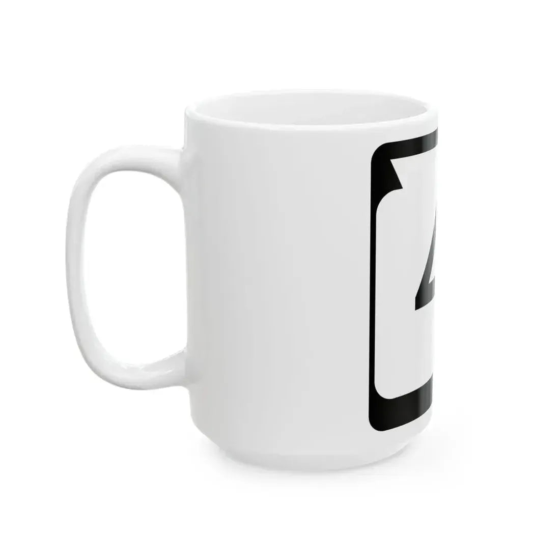 WIS 41 (Wisconsin) (Road Sign) White Coffee Mug - Go Mug Yourself