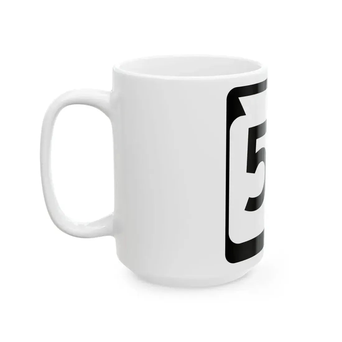 WIS 53 (Wisconsin) (Road Sign) White Coffee Mug - Go Mug Yourself