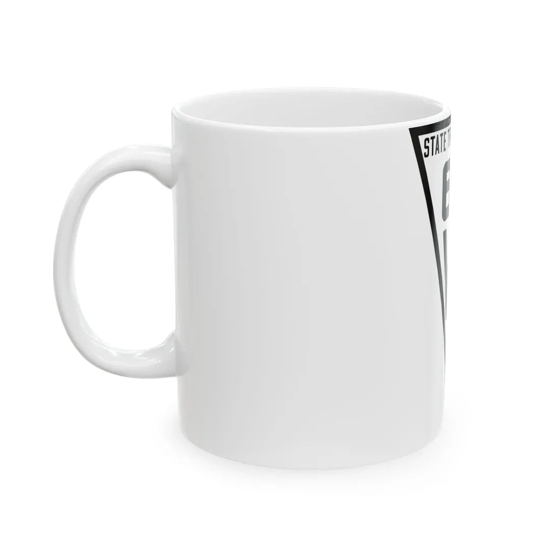WIS 67 1919 (Wisconsin) (Road Sign) White Coffee Mug - Go Mug Yourself