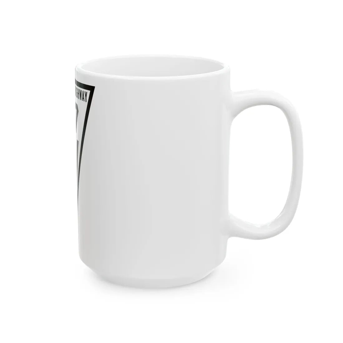 WIS 67 1919 (Wisconsin) (Road Sign) White Coffee Mug - Go Mug Yourself