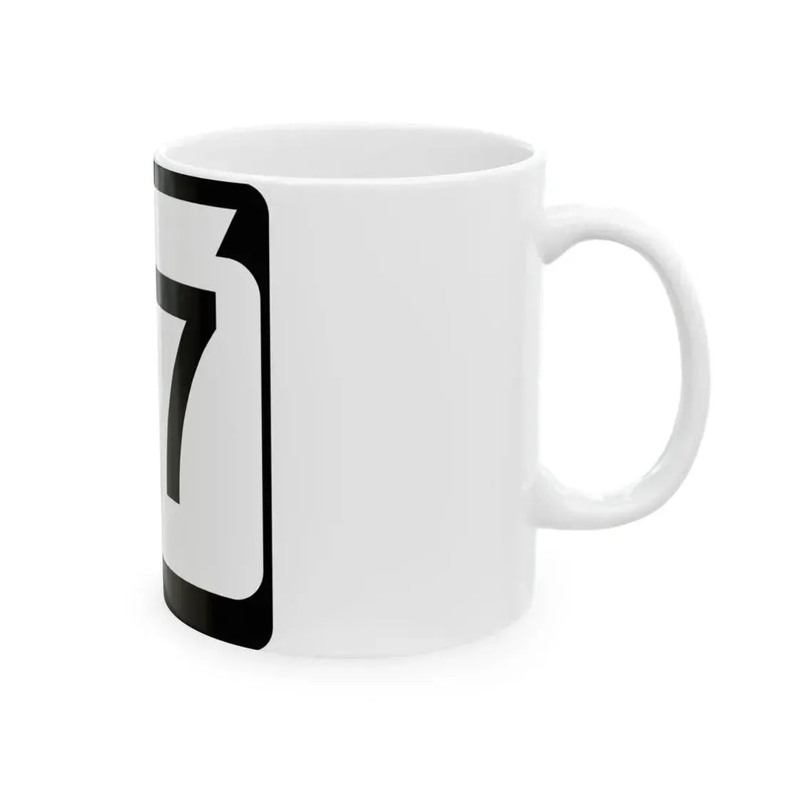WIS 67 (Wisconsin) (Road Sign) White Coffee Mug - Go Mug Yourself