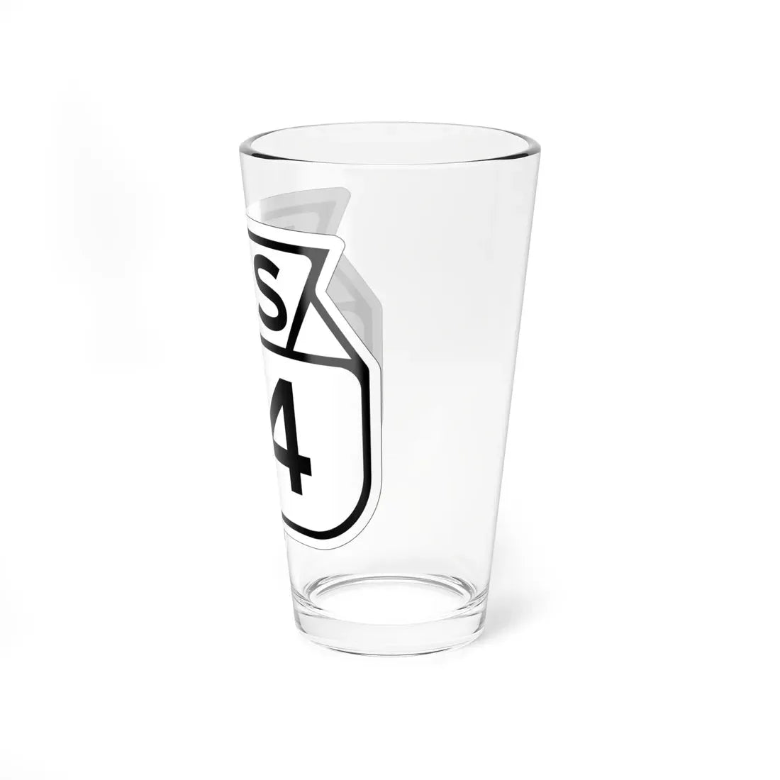 WIS 74 1949 (Wisconsin) (Road Sign) Pint Glass 16oz - Go Mug Yourself