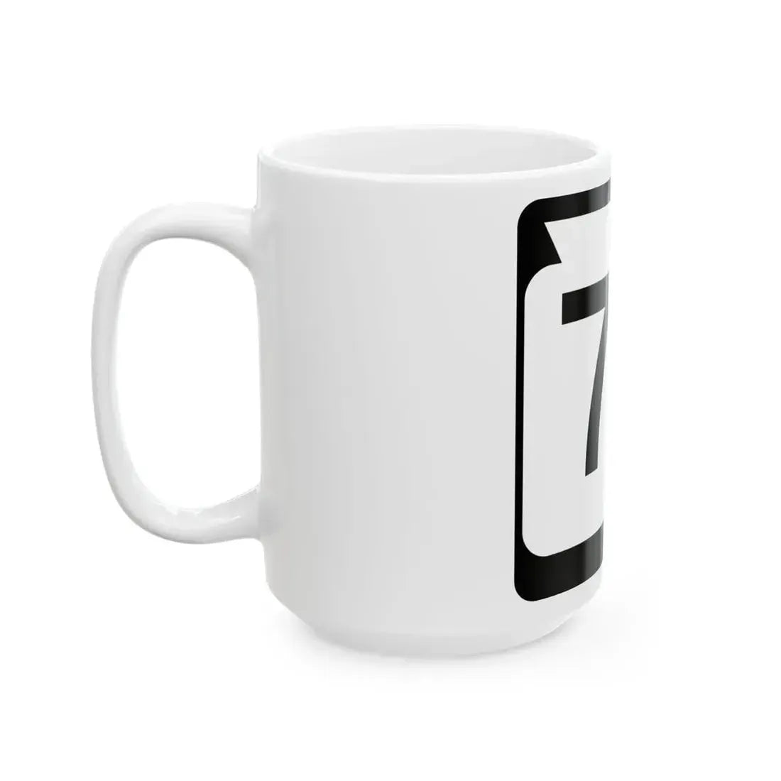 WIS 74 (Wisconsin) (Road Sign) White Coffee Mug - Go Mug Yourself
