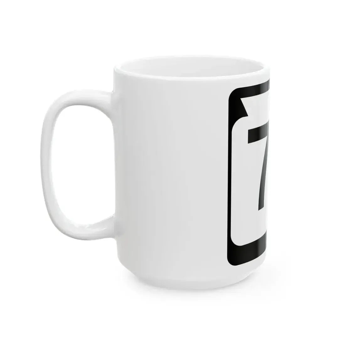 WIS 75 (Wisconsin) (Road Sign) White Coffee Mug - Go Mug Yourself