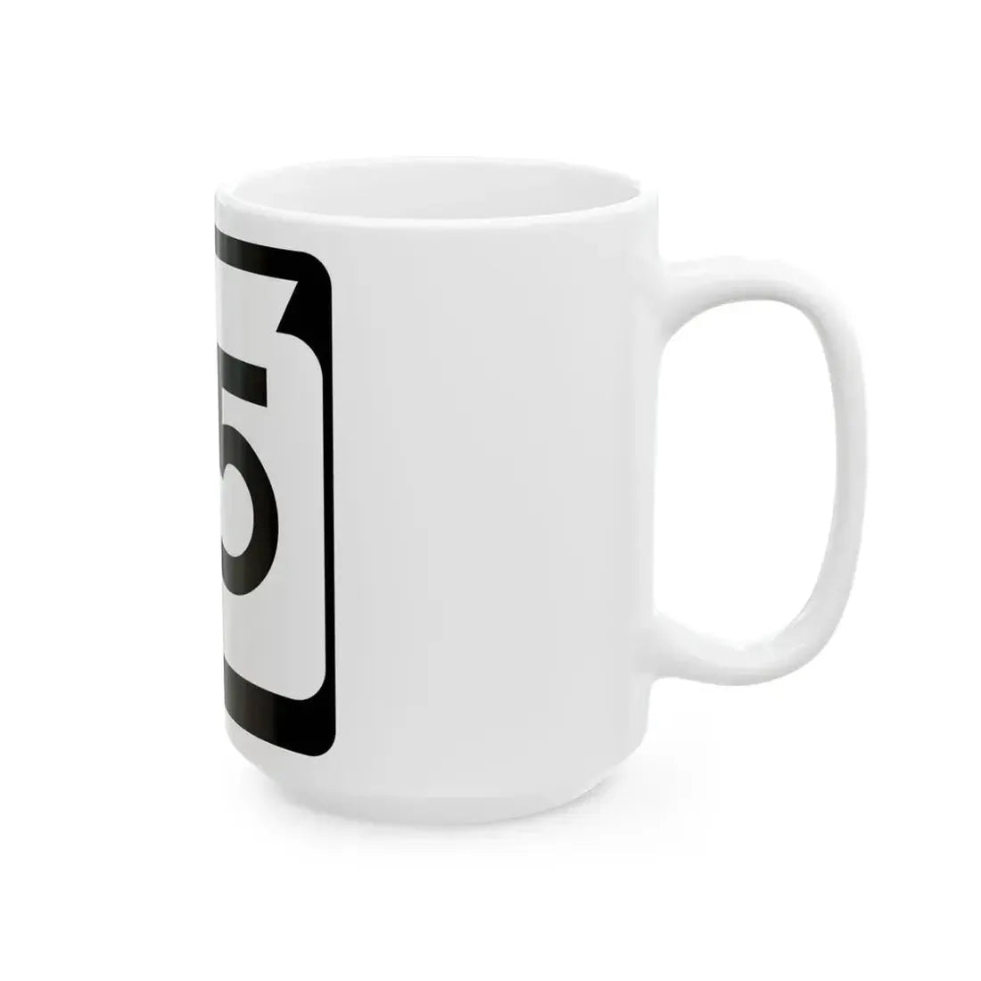 WIS 75 (Wisconsin) (Road Sign) White Coffee Mug - Go Mug Yourself