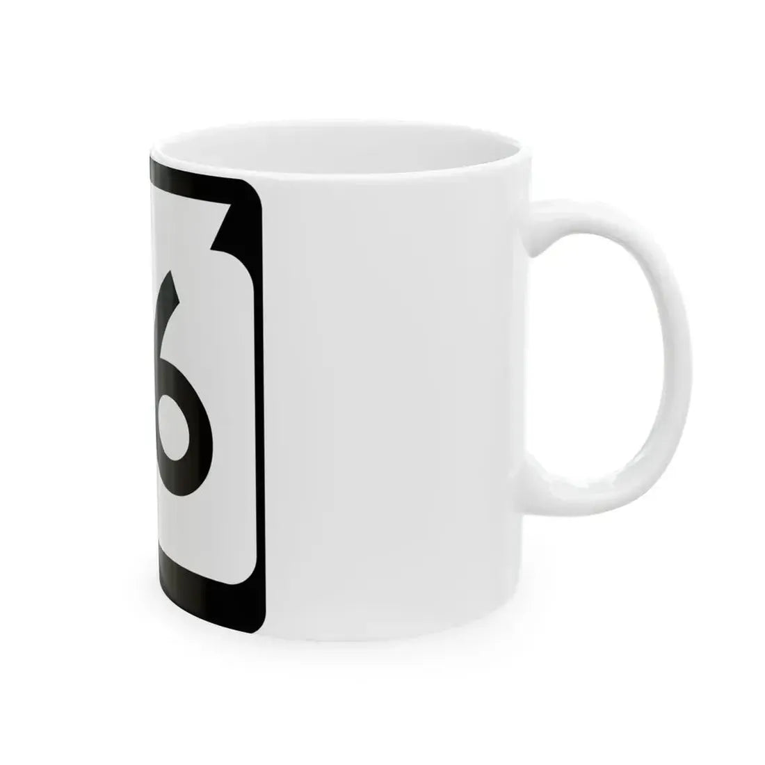 WIS 76 (Wisconsin) (Road Sign) White Coffee Mug - Go Mug Yourself