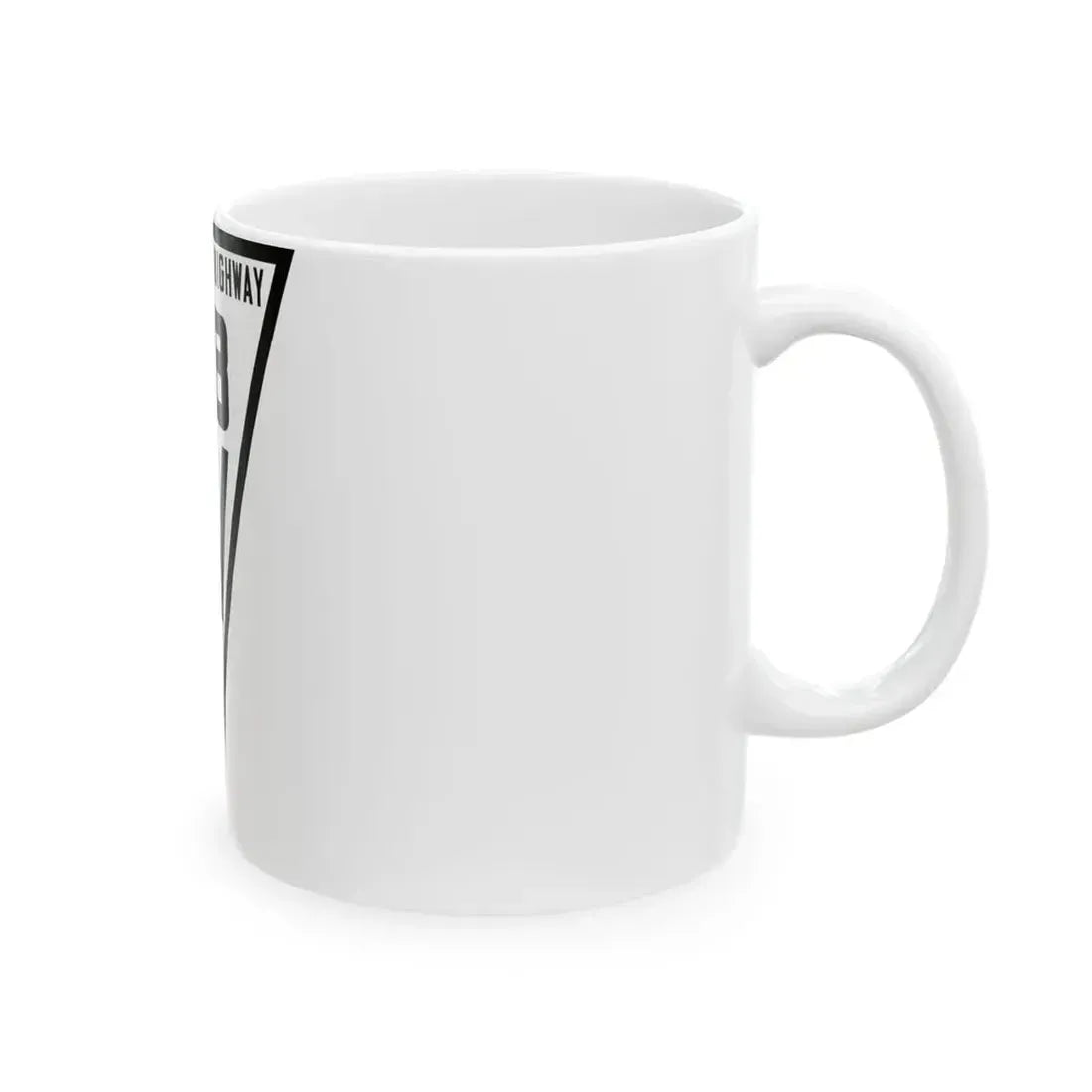 WIS 78 1919 (Wisconsin) (Road Sign) White Coffee Mug - Go Mug Yourself