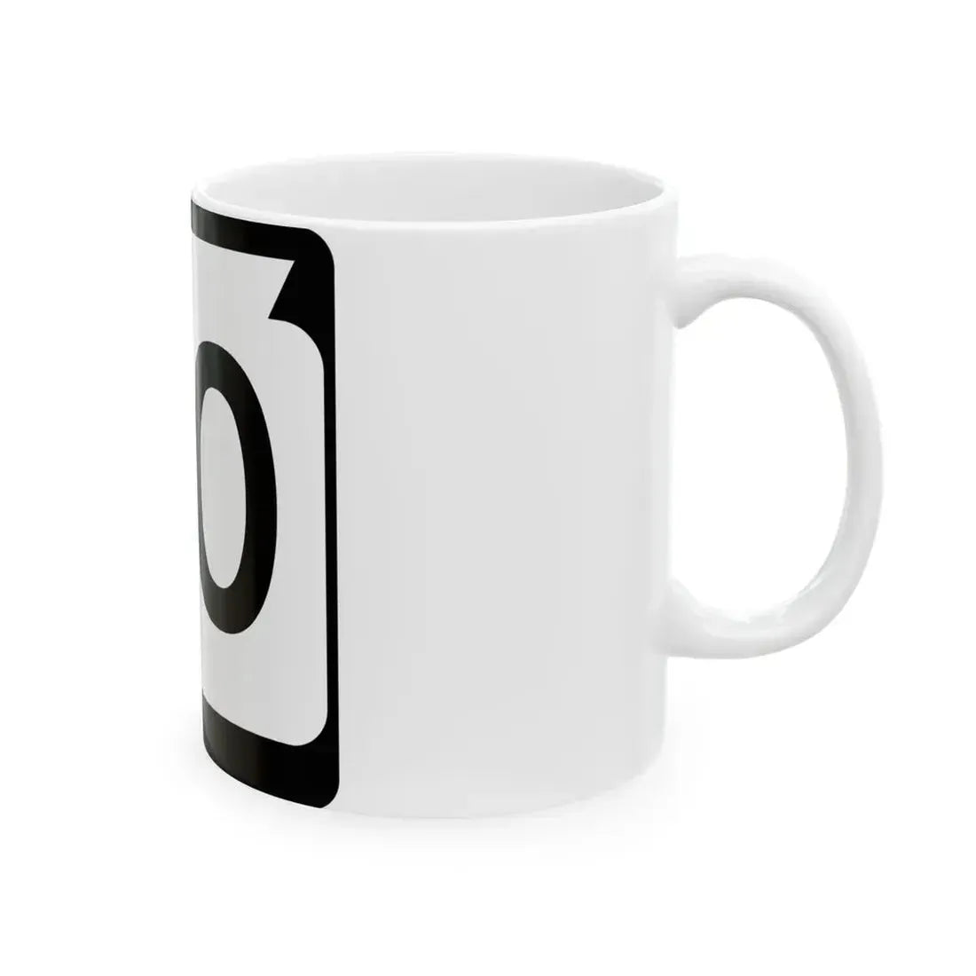 WIS 80 (Wisconsin) (Road Sign) White Coffee Mug - Go Mug Yourself