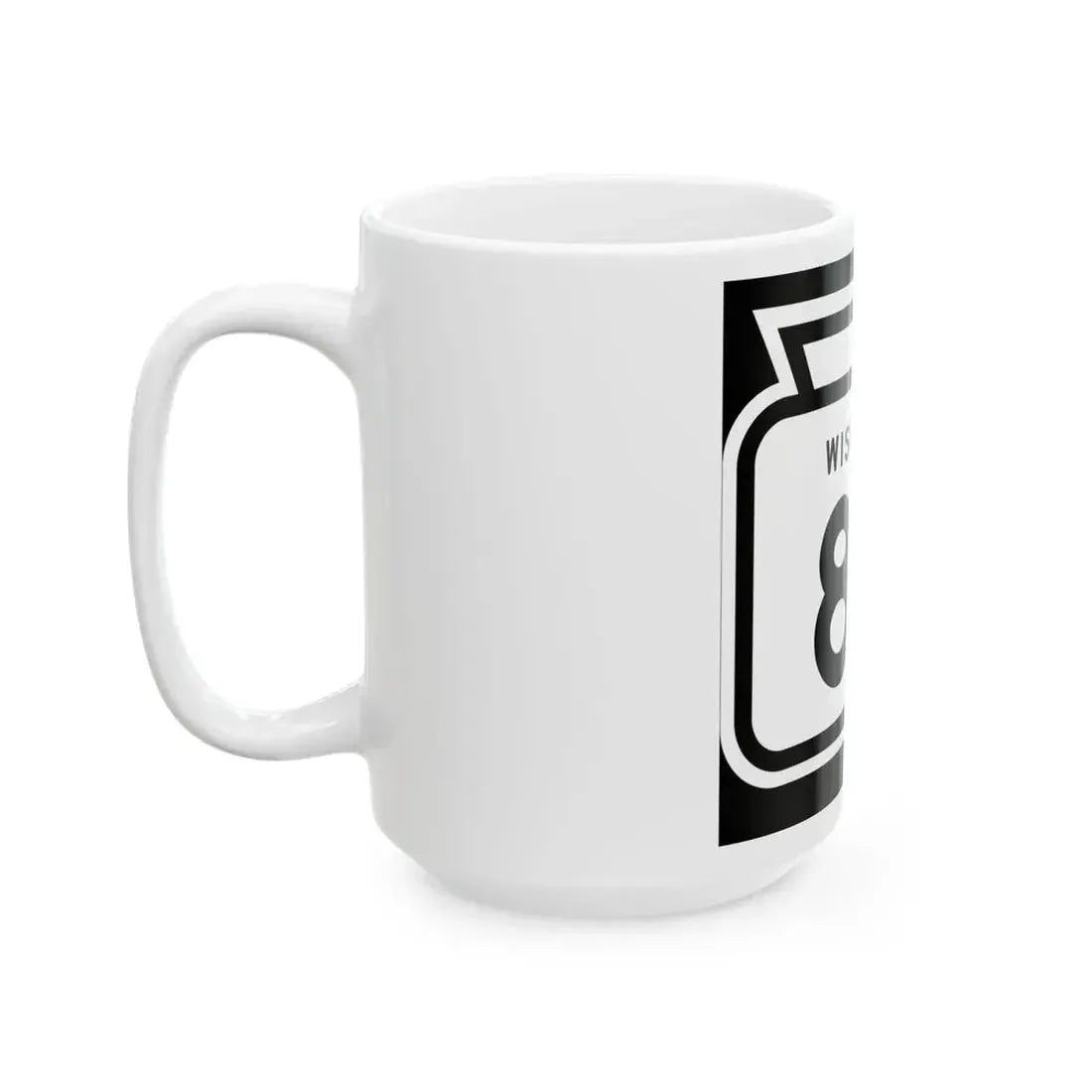 WIS 83 1958 (Wisconsin) (Road Sign) White Coffee Mug - Go Mug Yourself
