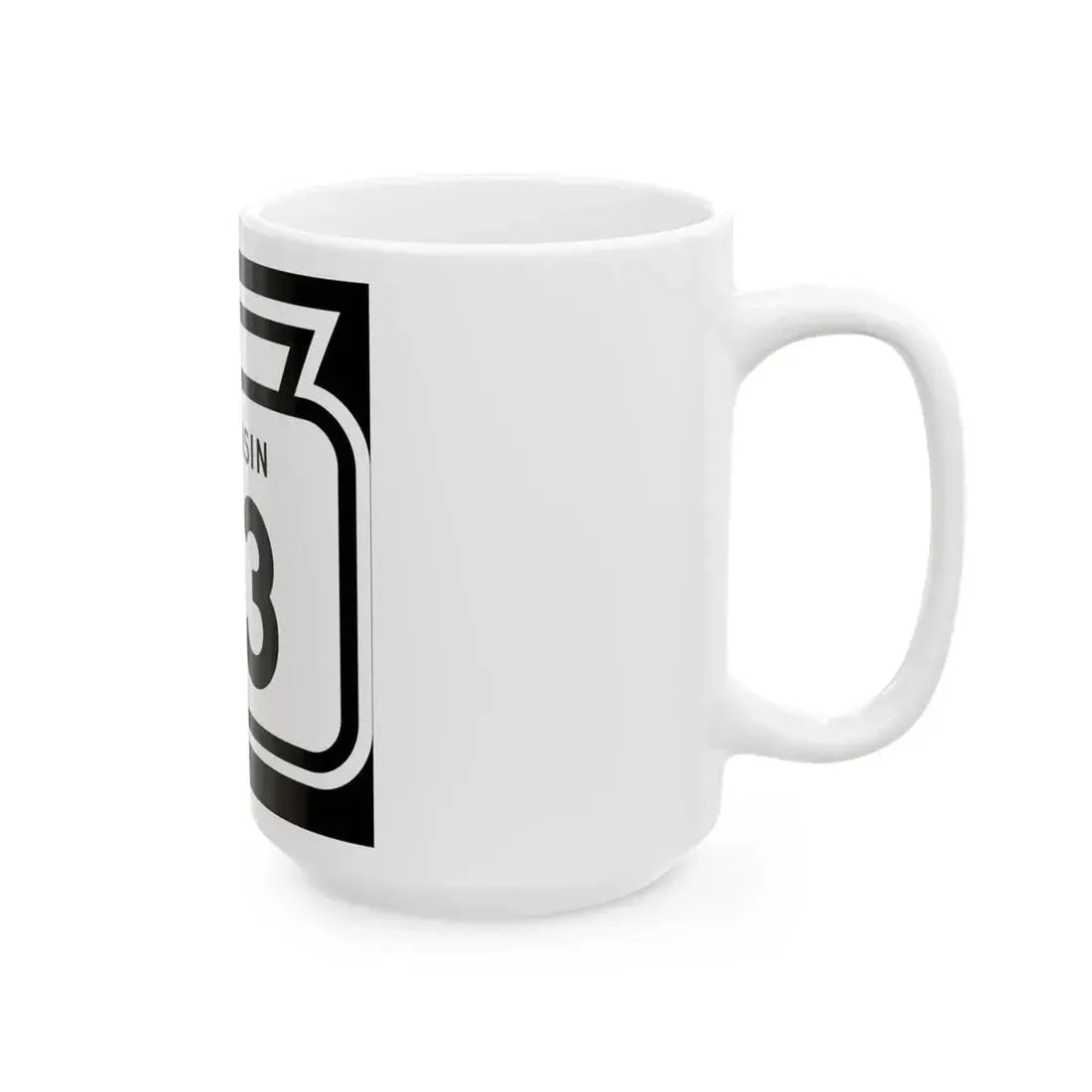 WIS 83 1958 (Wisconsin) (Road Sign) White Coffee Mug - Go Mug Yourself