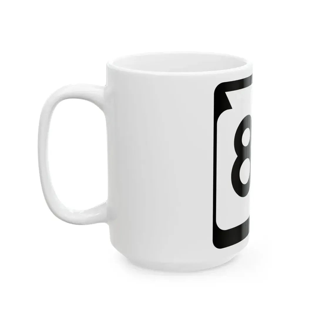 WIS 83 (Wisconsin) (Road Sign) White Coffee Mug - Go Mug Yourself