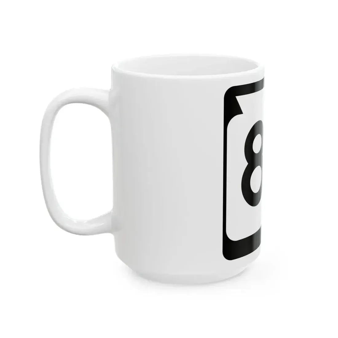 WIS 89 (Wisconsin) (Road Sign) White Coffee Mug - Go Mug Yourself