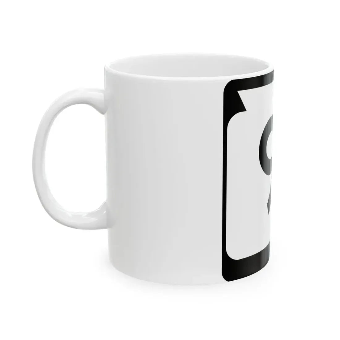 WIS 91 (Wisconsin) (Road Sign) White Coffee Mug - Go Mug Yourself
