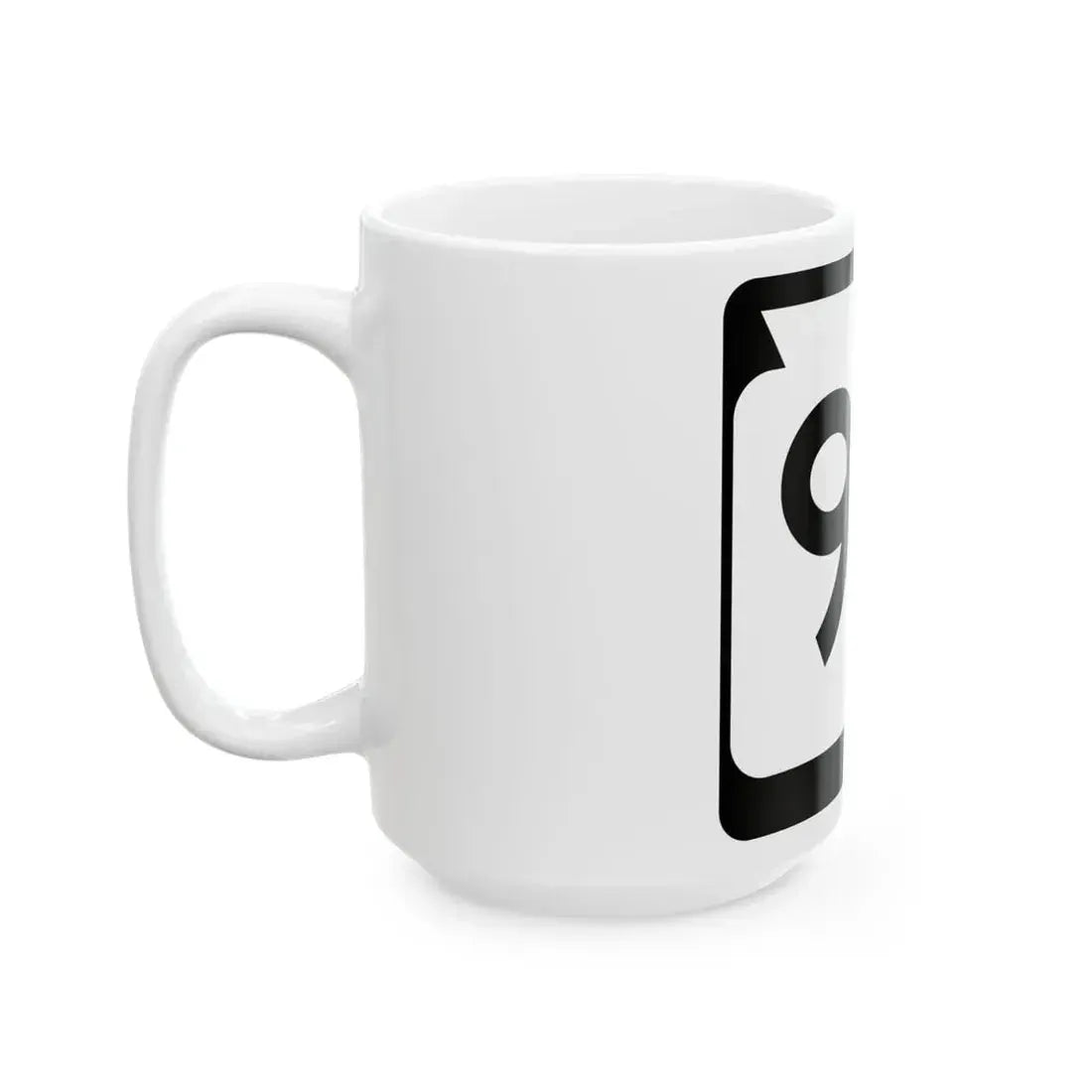 WIS 92 (Wisconsin) (Road Sign) White Coffee Mug - Go Mug Yourself