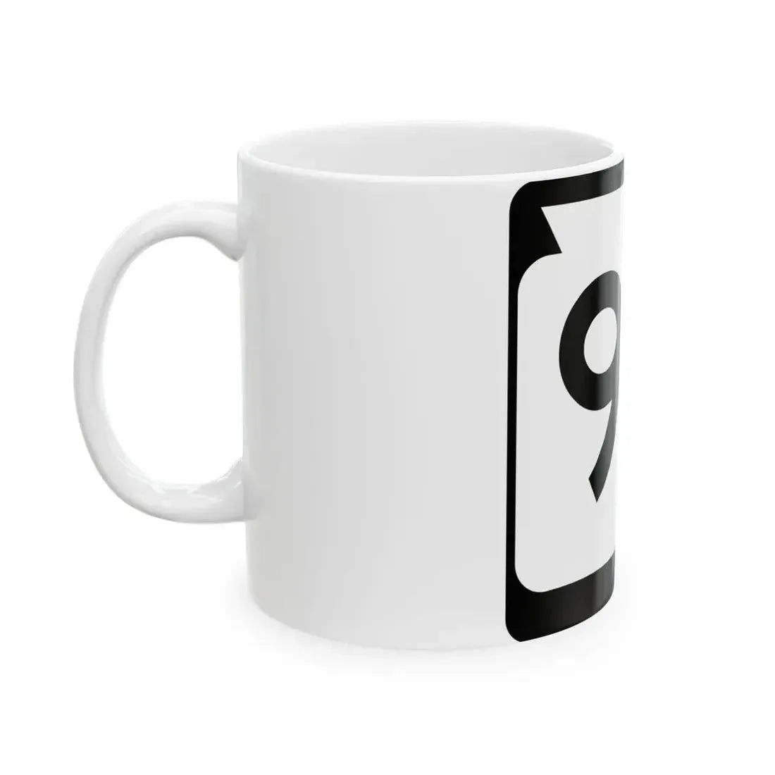 WIS 94 (Wisconsin) (Road Sign) White Coffee Mug - Go Mug Yourself