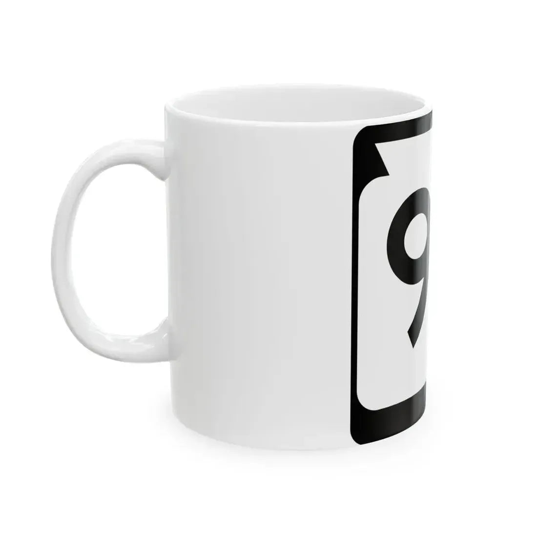 WIS 98 (Wisconsin) (Road Sign) White Coffee Mug - Go Mug Yourself