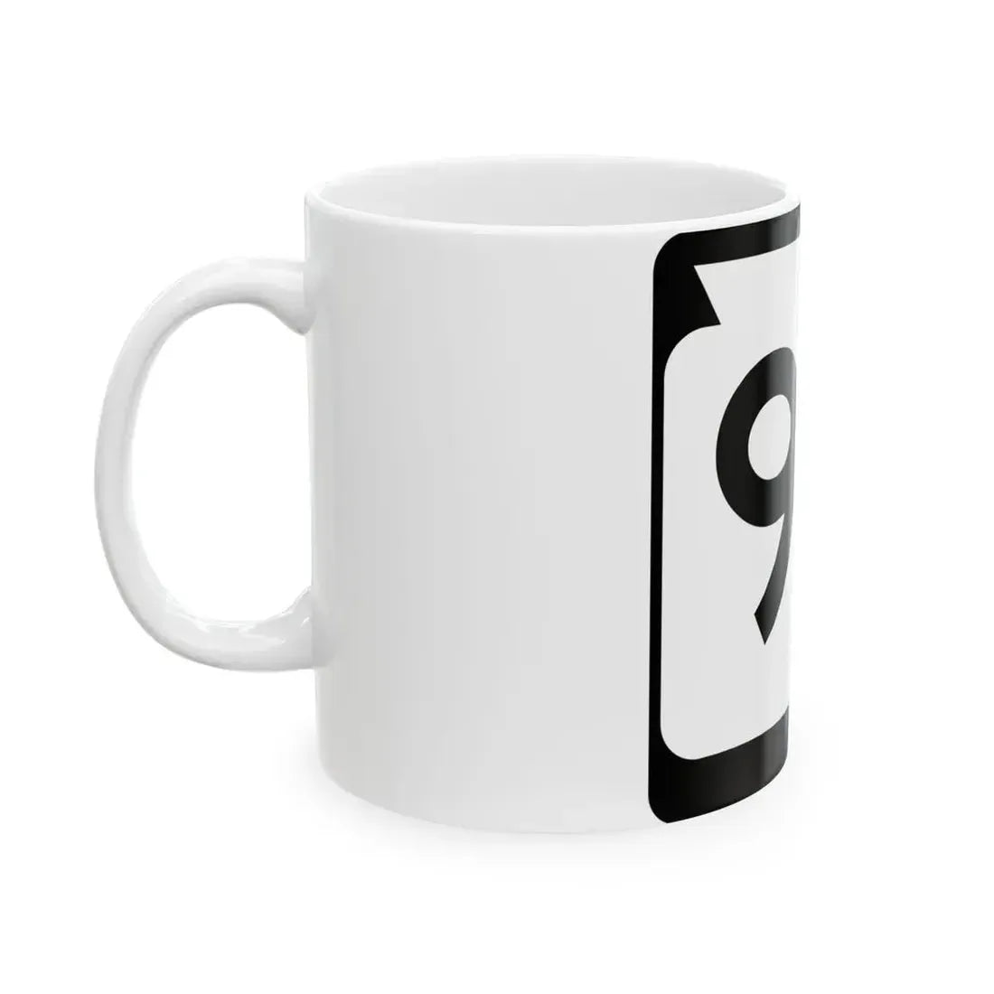 WIS 99 (Wisconsin) (Road Sign) White Coffee Mug - Go Mug Yourself