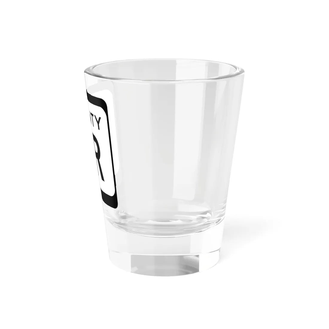 WIS County KR (Wisconsin) (Road Sign) Shot Glass 1.5oz - Go Mug Yourself