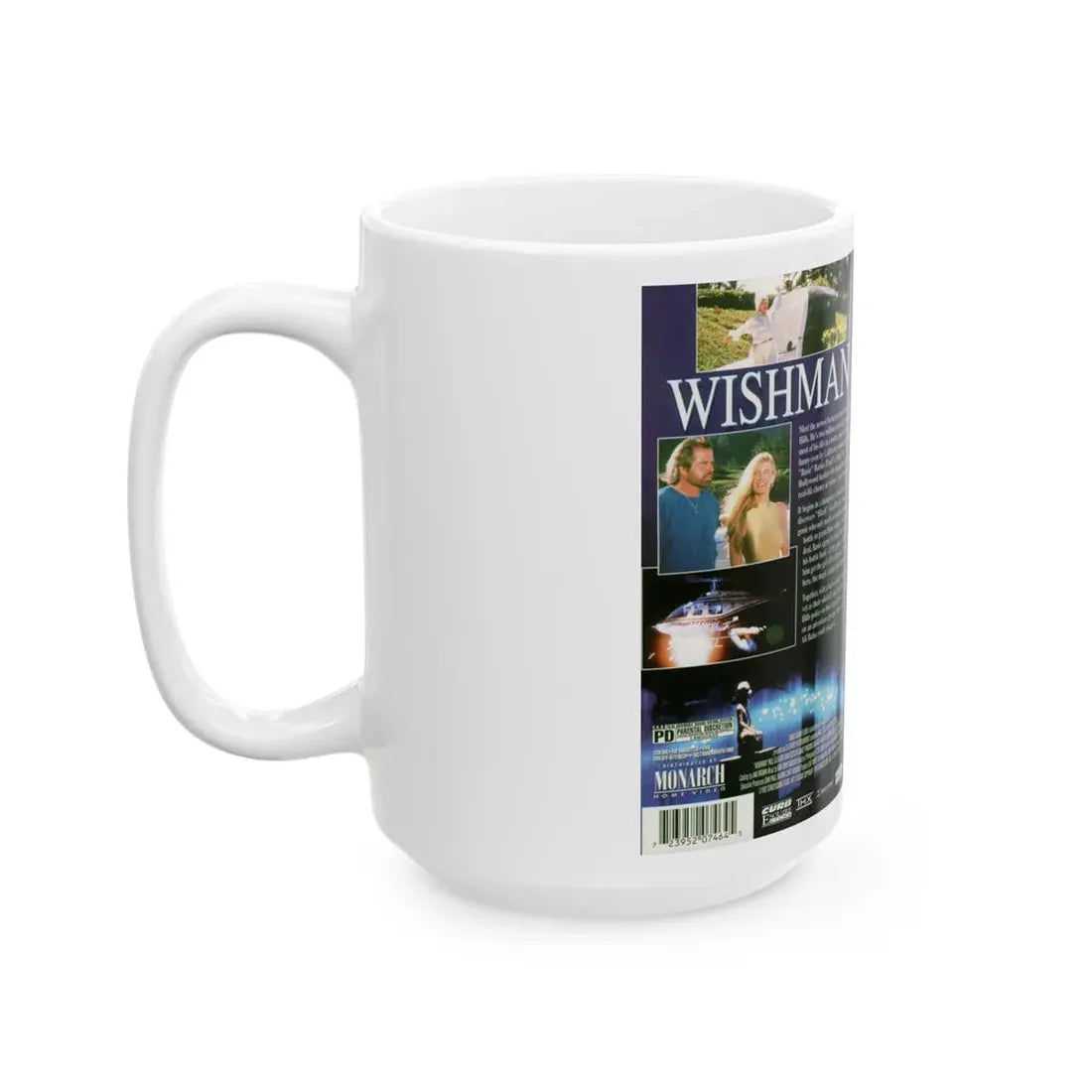 WISHMAN (VHS COVER) - White Coffee Mug - Go Mug Yourself