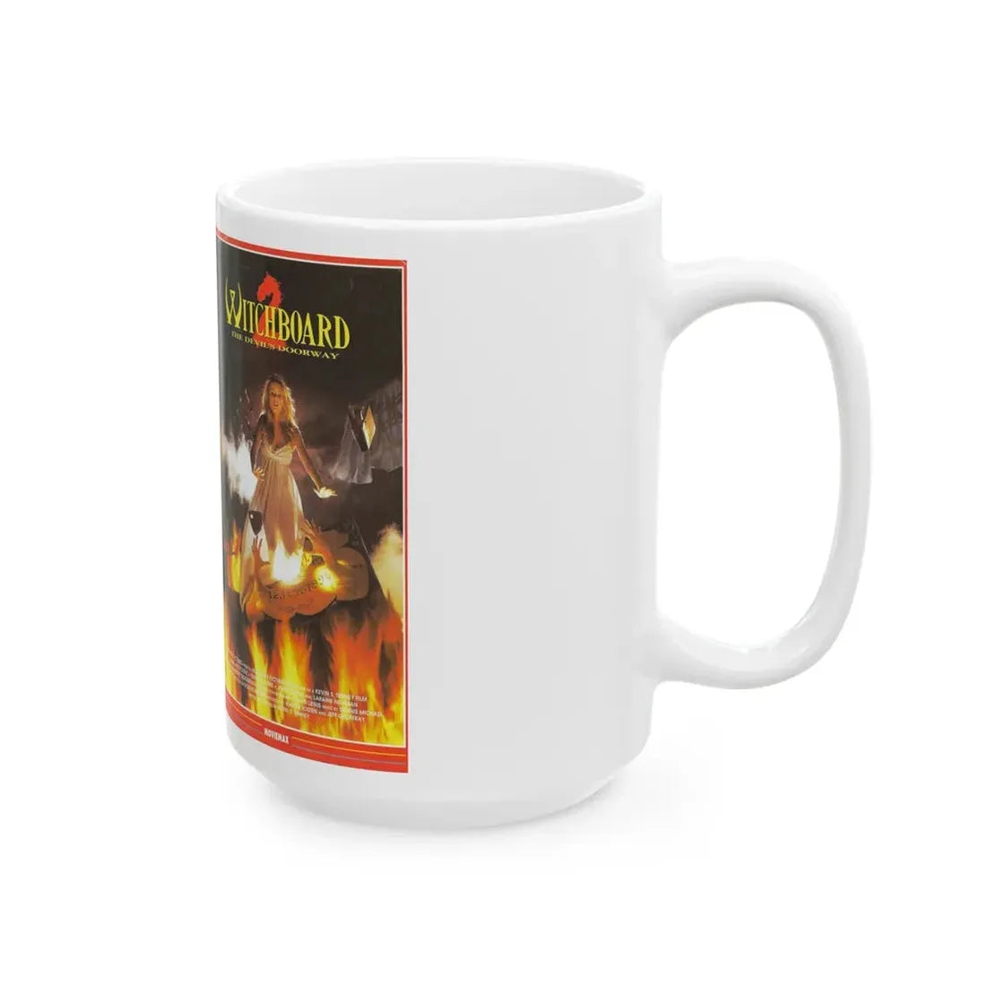 WITCHBOARD 2 (VHS COVER) - White Coffee Mug - Go Mug Yourself