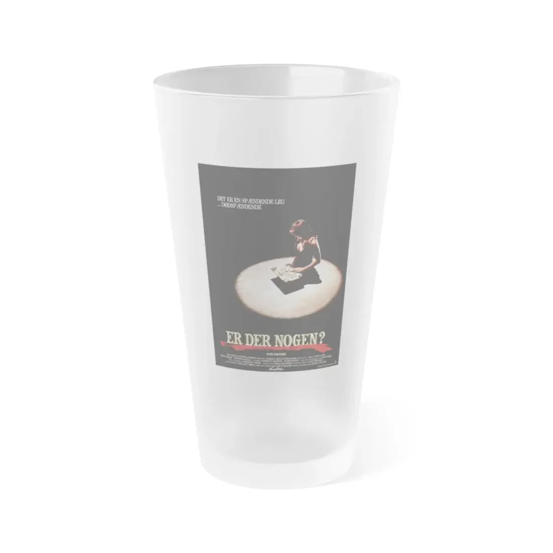 WITCHBOARD (DANISH) 1986 Movie Poster - Frosted Pint Glass 16oz Default Title - Go Mug Yourself