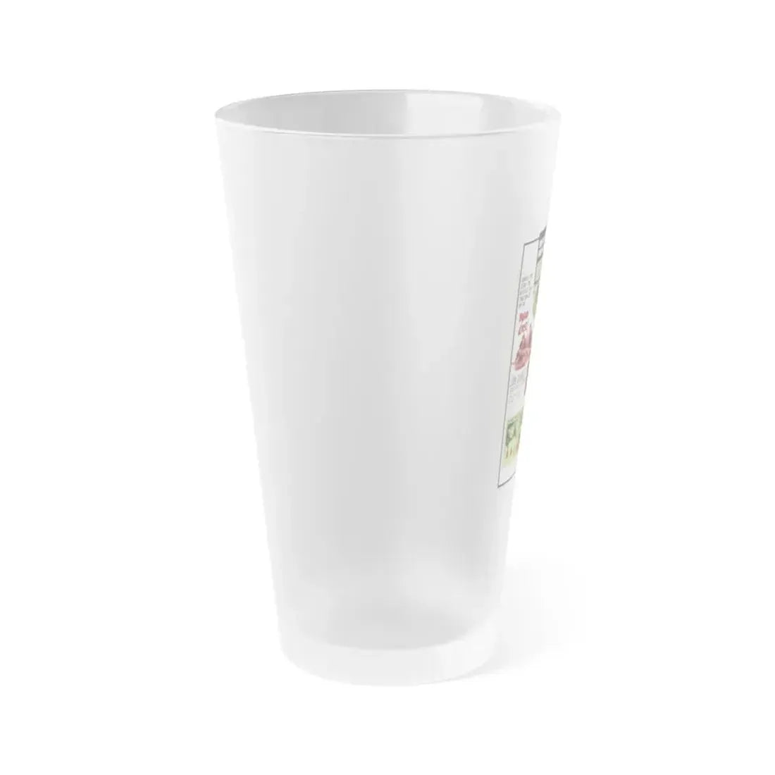 WITCHCRAFT + THE HORROR OF IT ALL 1964 Movie Poster - Frosted Pint Glass 16oz - Go Mug Yourself